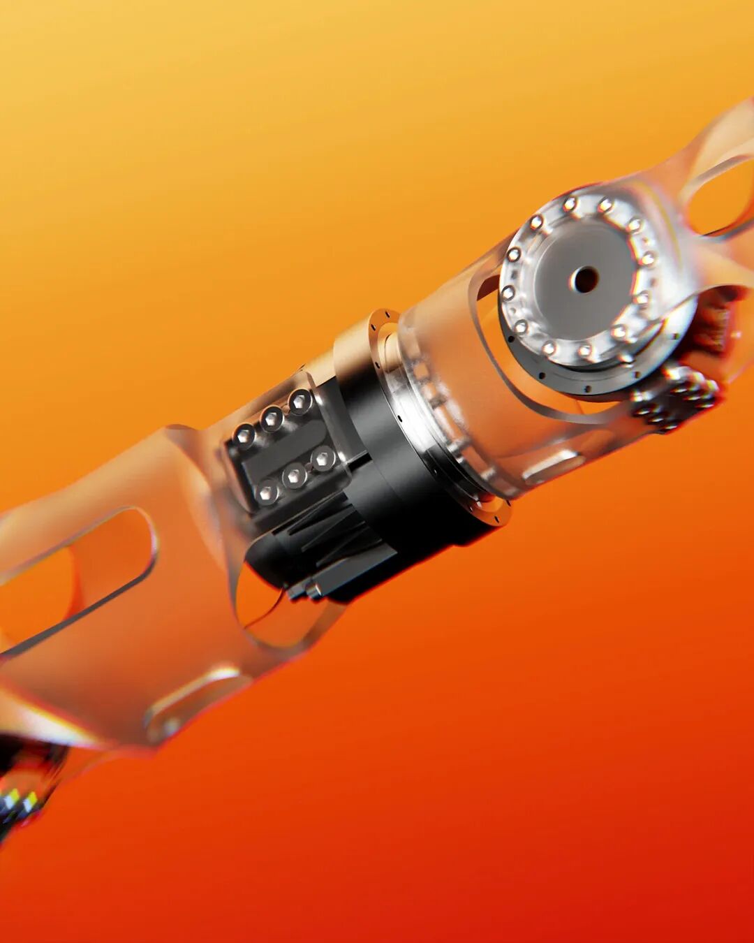 Harmonic Actuator Engineering  industrial design  robotics 3d animation product design  automation ROBOTIC ARM CGI